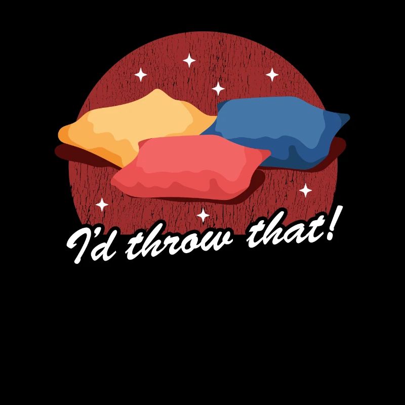 Cornhole Player Bean Bag Blind Hole Gift