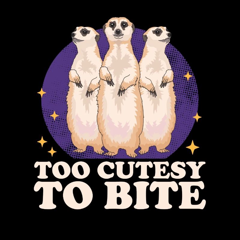 Erdmännchen Cool | Lustiges Erdmännchen Geschenk