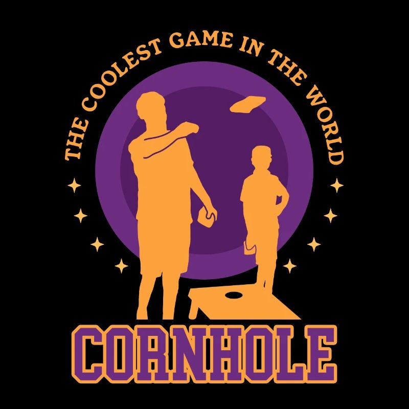 Cornhole Player Blind Hole Sac de haricot cadeau