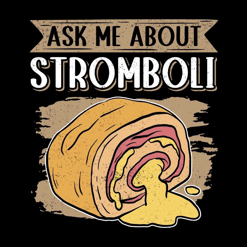 Stromboli Pizza Calzone Strombolis Geschenk