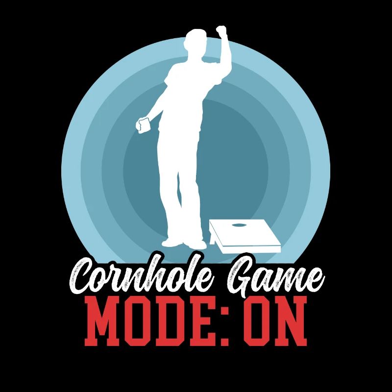 Cornhole Player Blind Hole Bean Bag cadeau