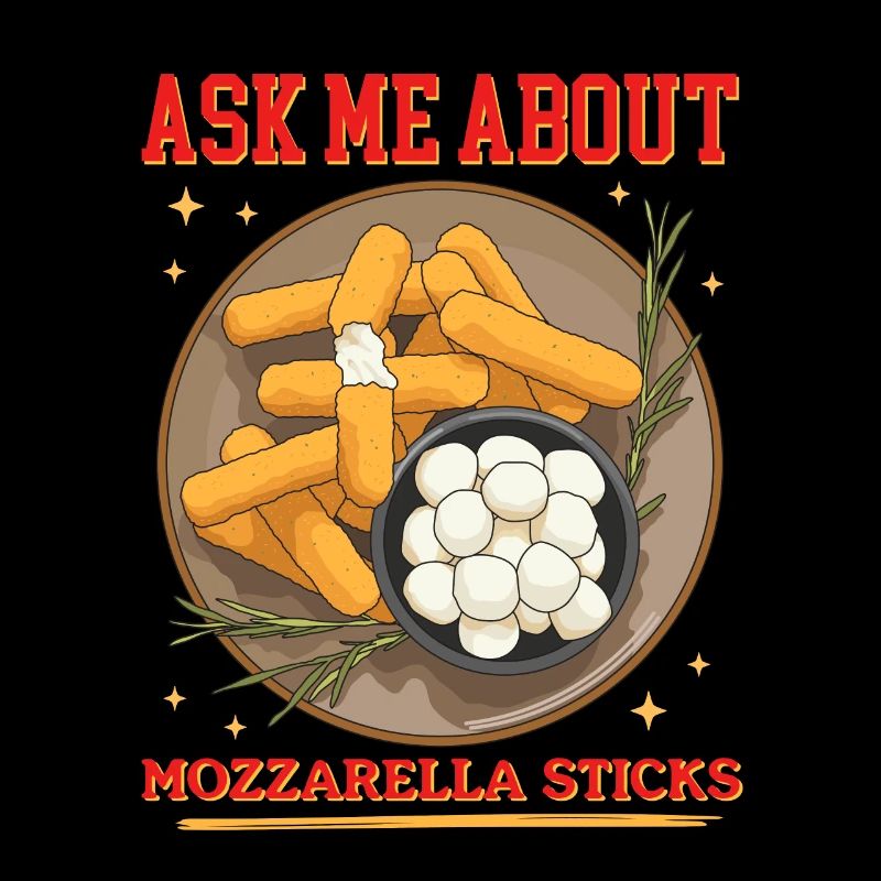 Mozzarella Sticks Cheese Cheese Lover Gift
