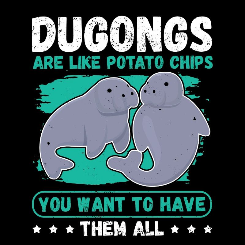 Dugong cochons lamantin à queue fourchue cadeau