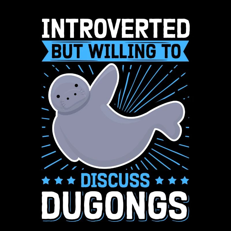 Dugong queue fourchue lamantins cochon de mer cadeau