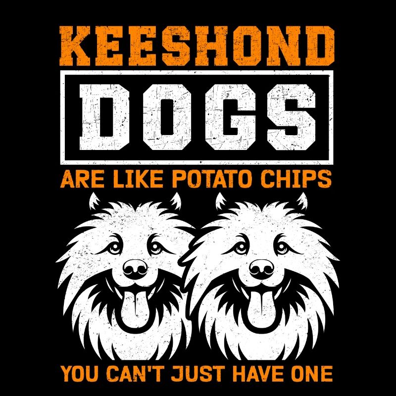 Keeshond Wolfspitz Hund Hundebesitzer Geschenk