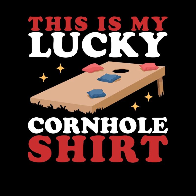 Cornhole Player Blind Hole Bean Bag cadeau