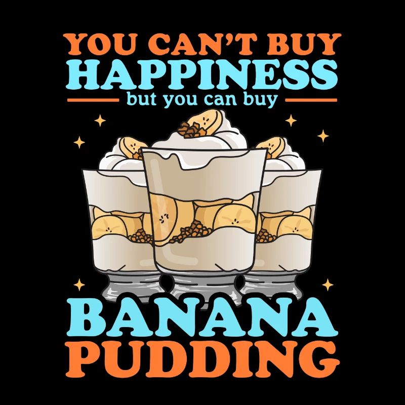 Bananenpudding Bananen Pudding Geschenk