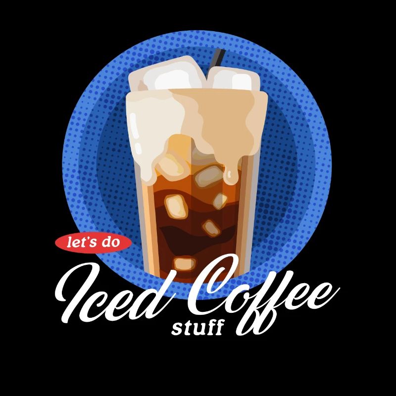 Eiskaffee Iced Coffee Kaffee Liebhaber Geschenk