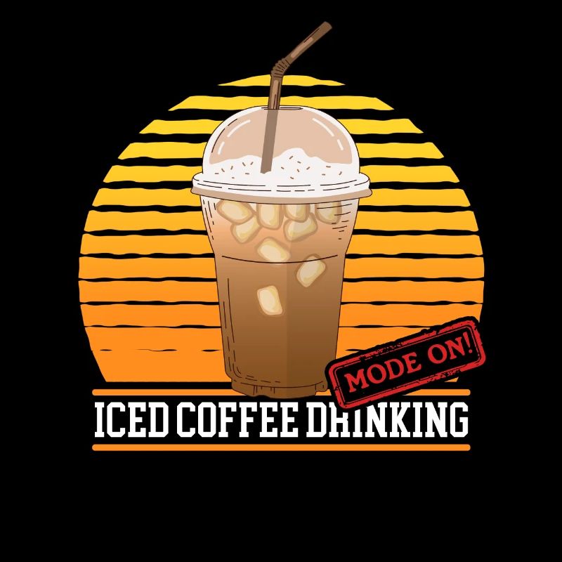 Eiskaffee Iced Coffee Kaffeeliebhaber Geschenk