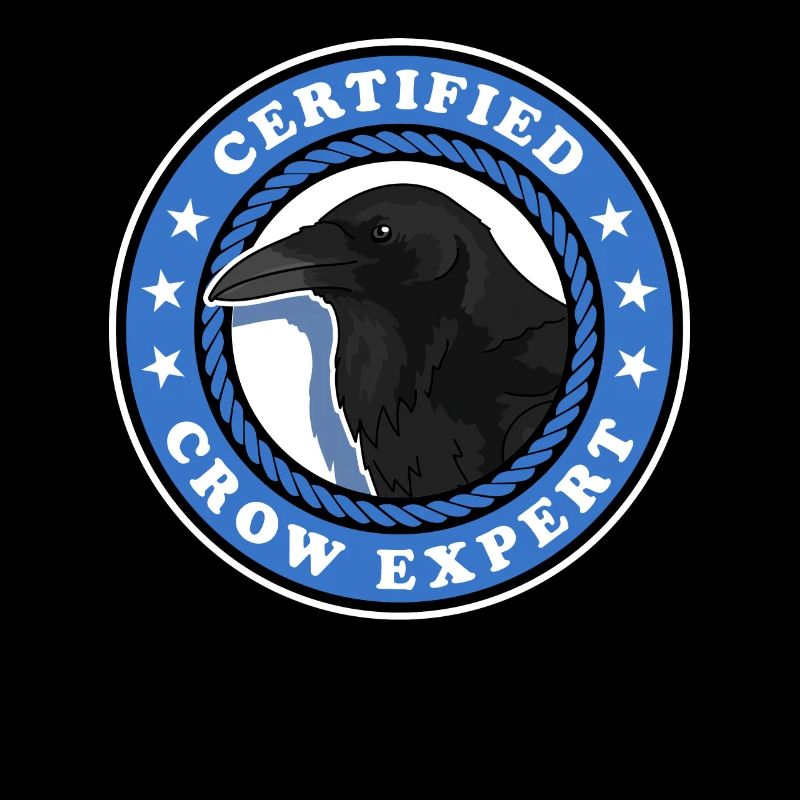Krähen Experte Raben Vögel Geschenk