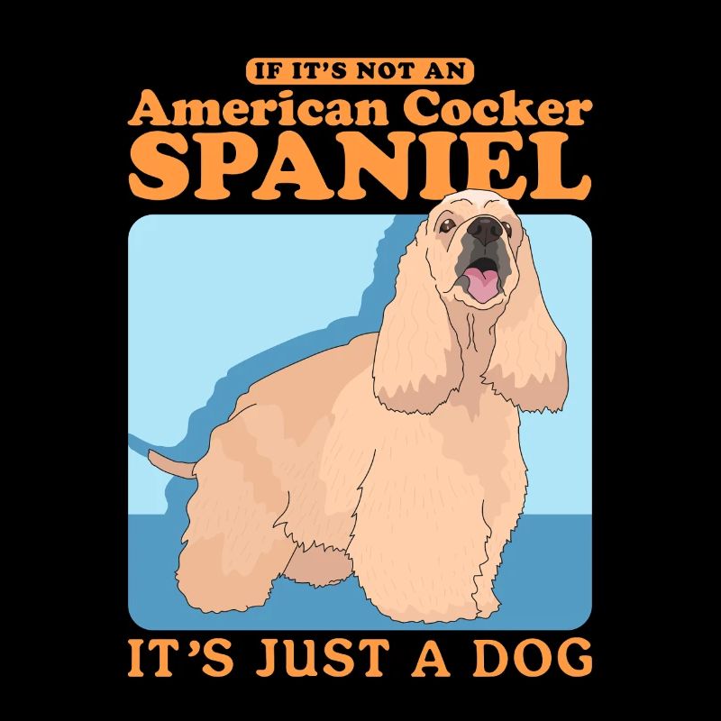 Amerikanischer Cocker Spaniel Hunde Geschenk