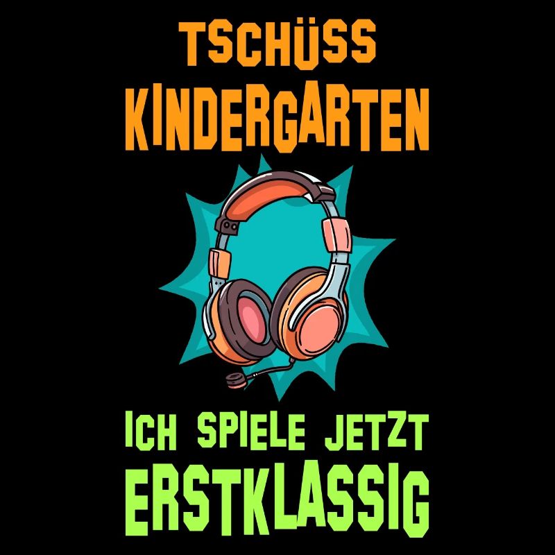 Tschüss Kindergarten Schulanfang Einschulung