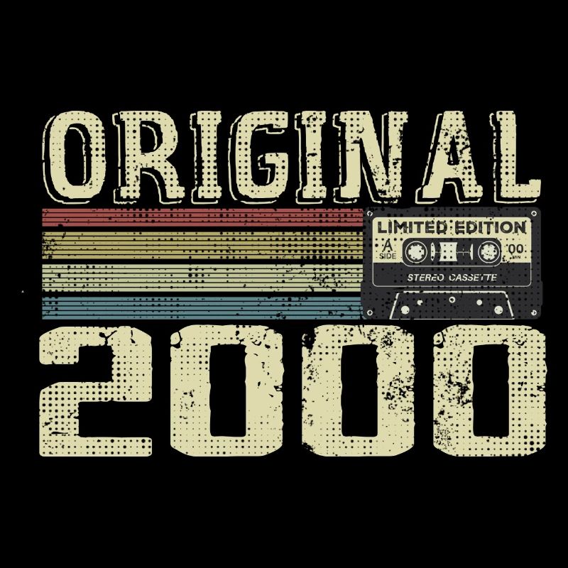 2000 Fêtes D’anniversaire - Cadeau Retro 2000