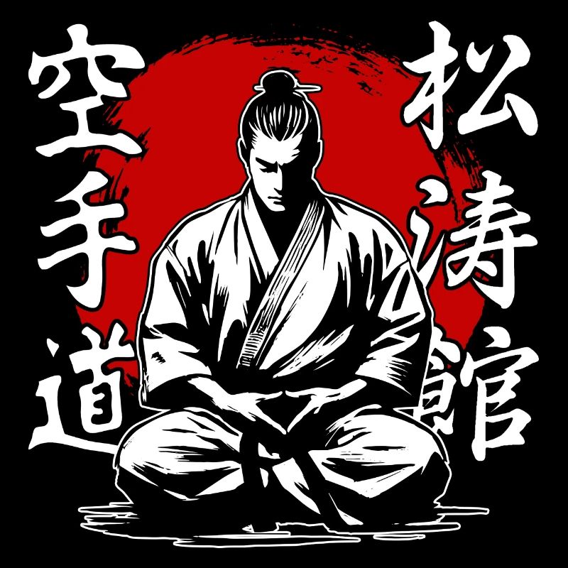 Samurai Shotokan Karate Stil Kampfkunst