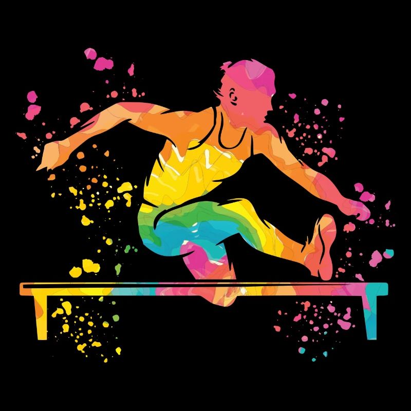 Hurdle Run Obstacle Course Kids Hurdle Run