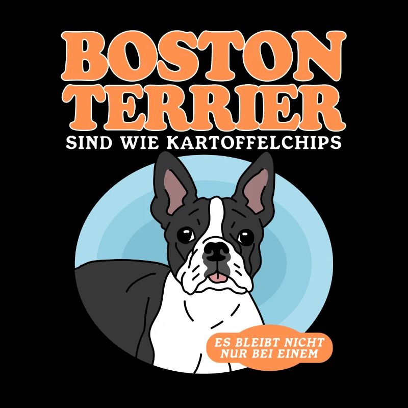 Boston Terrier Hund Hundebesitzer Geschenk