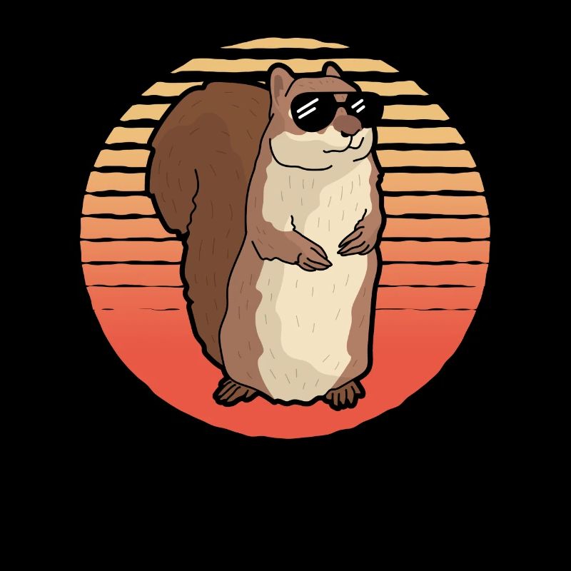 Süßes Eichhörnchen Grauhörnchen Hörnchen Geschenk