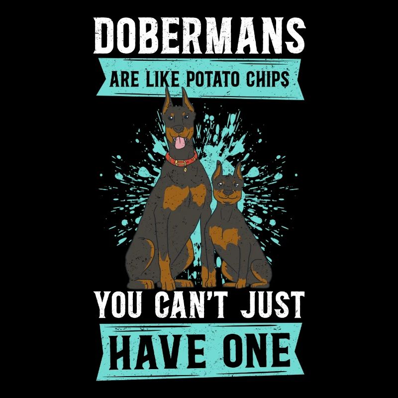 Dobermann Hundebesitzer Hund Geschenk