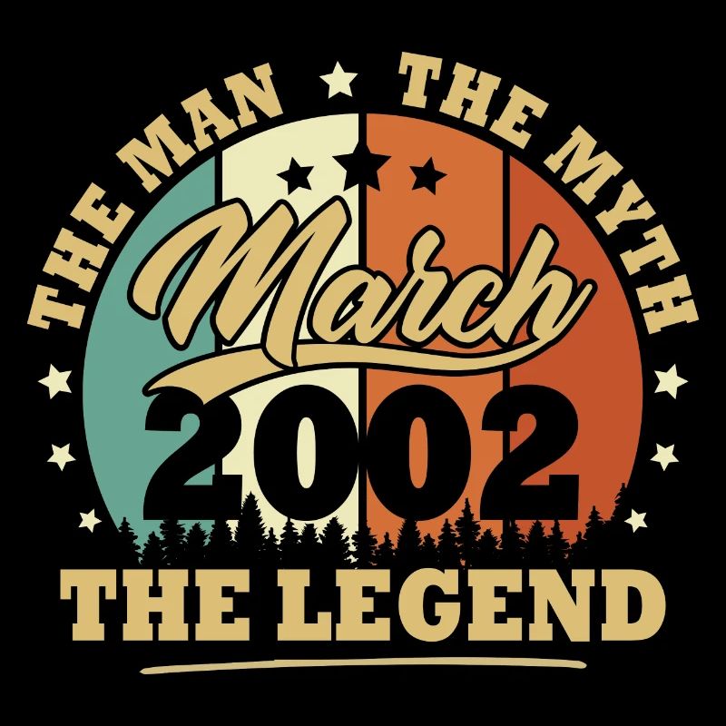 Mars 2002, 21 Ans Anniversaire garçons et filles