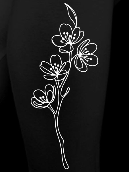 Floral line bloom