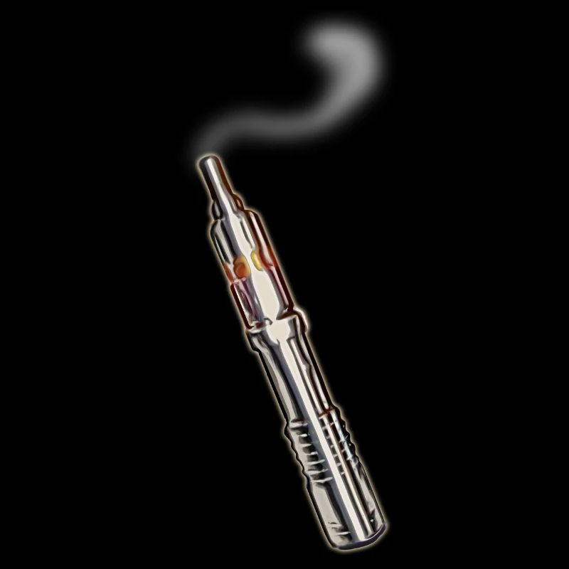 E-Zigarette-mit Rauch