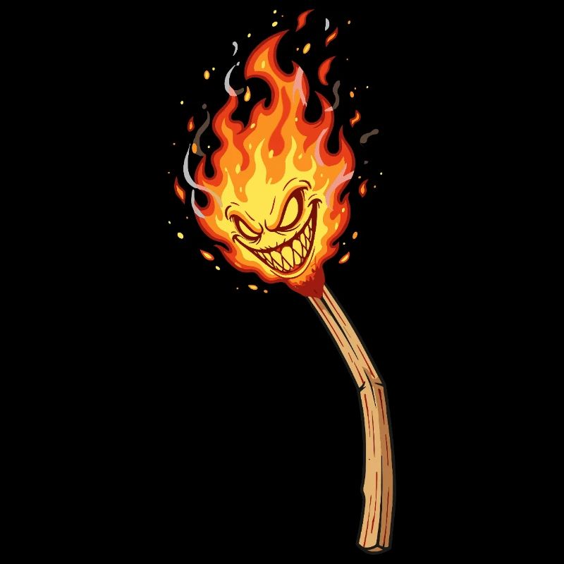 Lodernder Flammenkobold