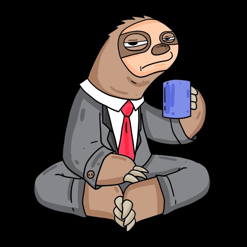 Tenue de bureau sloth