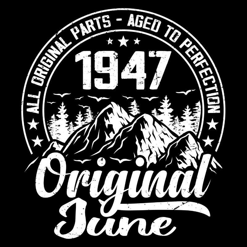 Juni 1947 Original: 77 Jahre altes Geburtstagsgeschenk