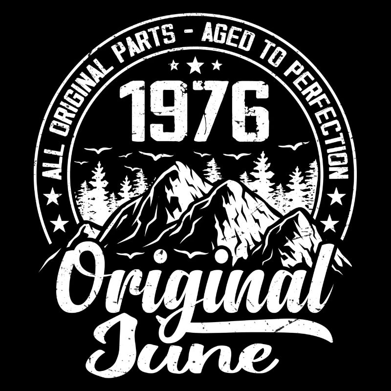 June 1976 Original: 48 Years Birthday Gift