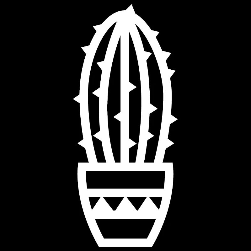 Cactus Pot plante amour pointes Image graphique