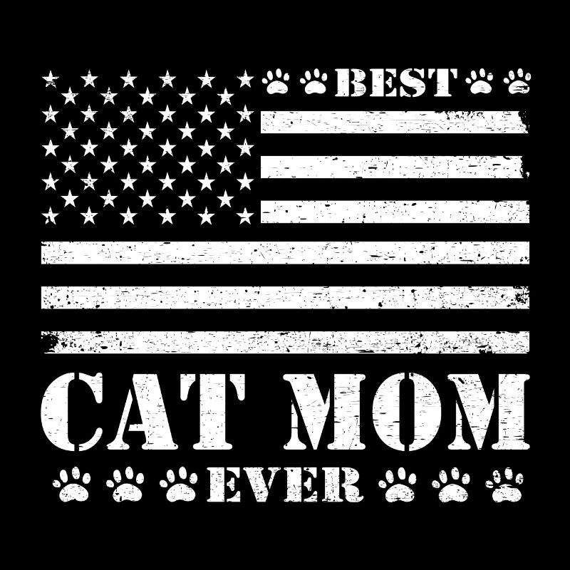 Katzen Mutter Best Cat Mom Ever Katze Geschenkidee