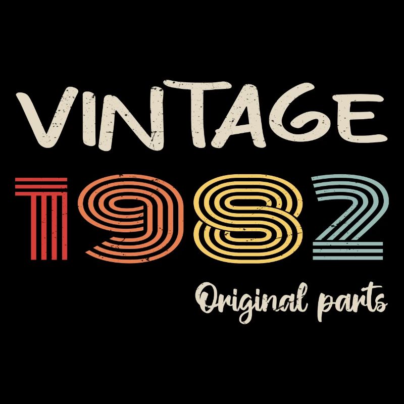 Millésime original 1982 | Cadeau d’anniversaire 1982