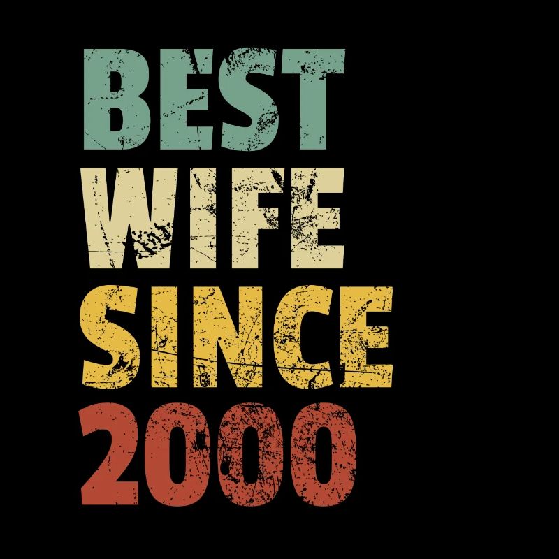 Beste Ehefrau seit 2000 Lustiger Jahrestag Geburtstag