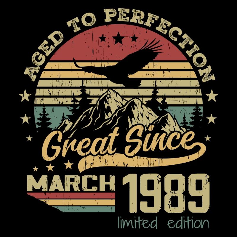 35 ans Vieilli à la Perfection né en mars 1989