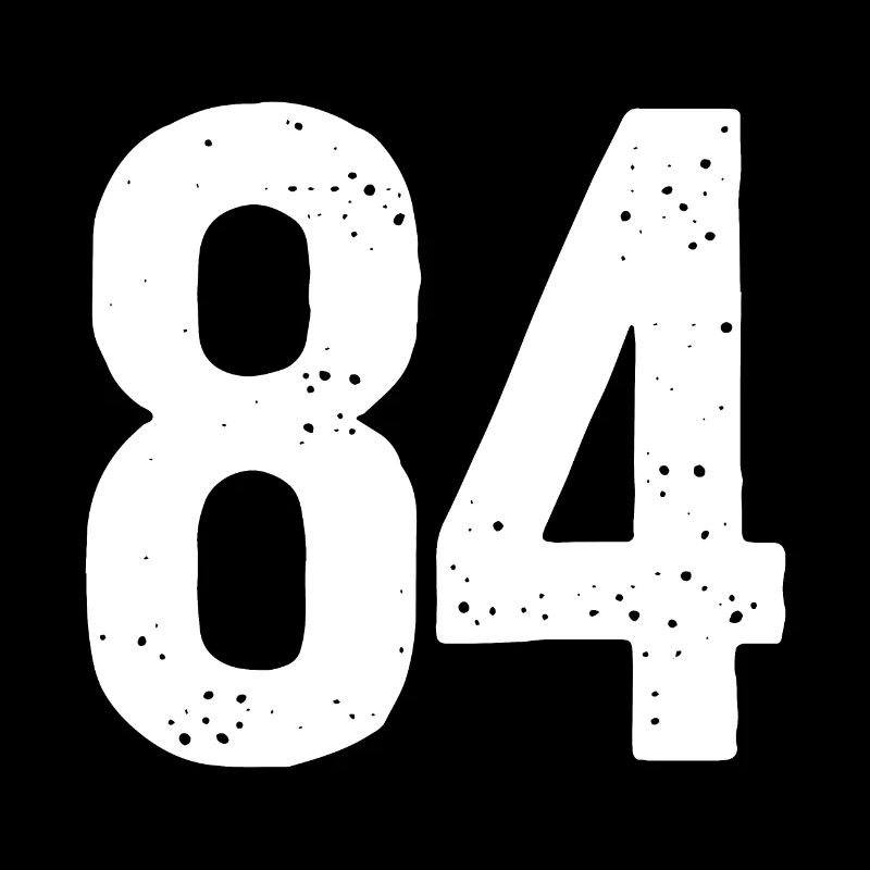 84 Numéros Blanc