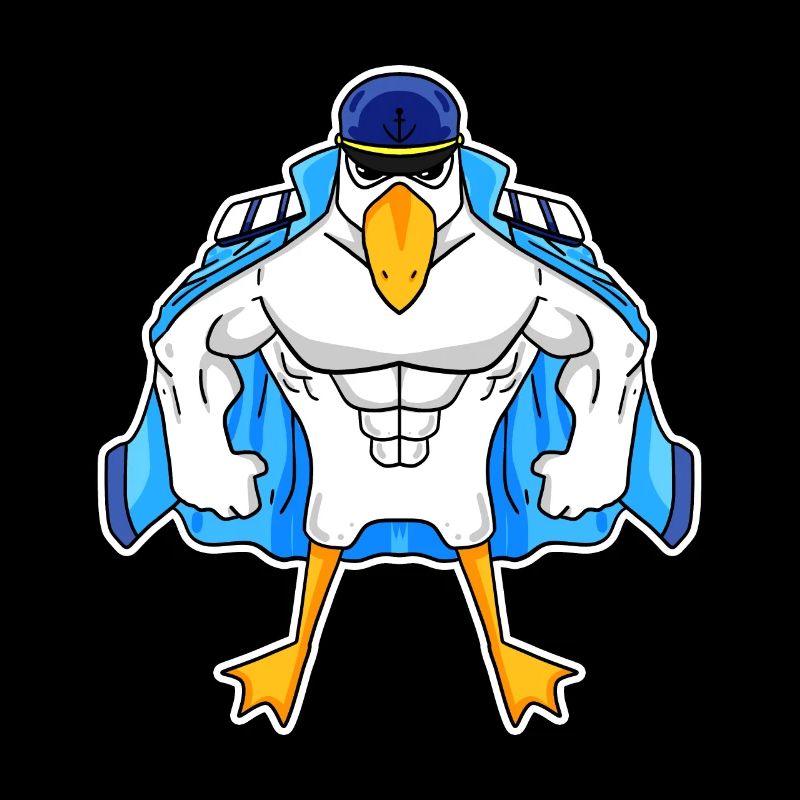 Muscular Seagull Seagull Gift