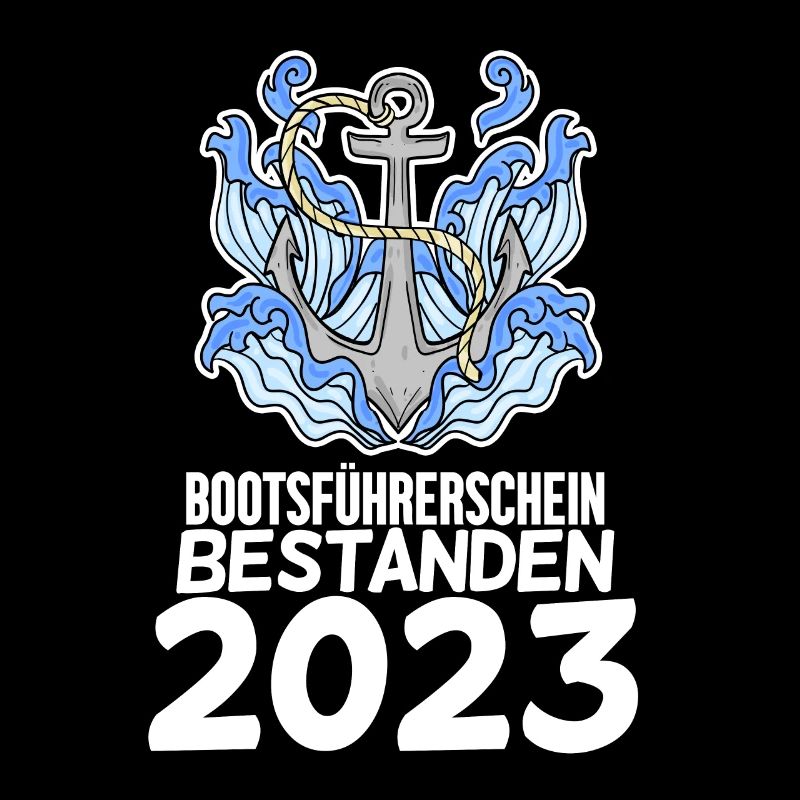Bootsführerschein 2023 Motorboot Geschenk