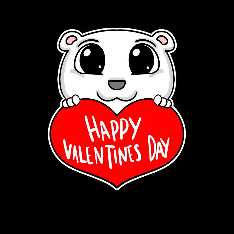 Valentinstag Herz Bär