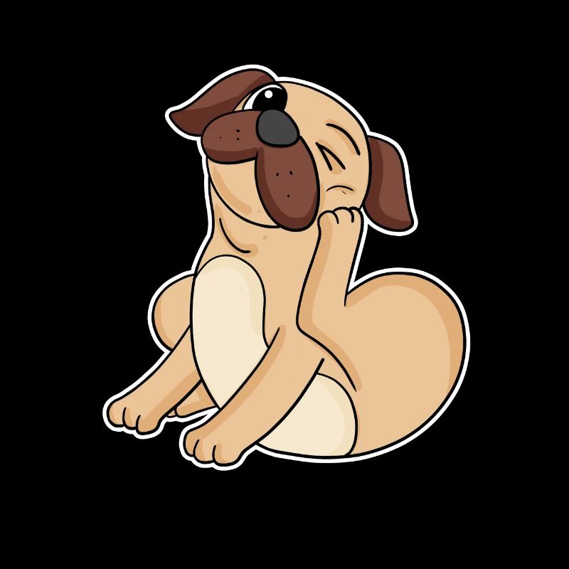 Mops Hunderasse Hund Hunde
