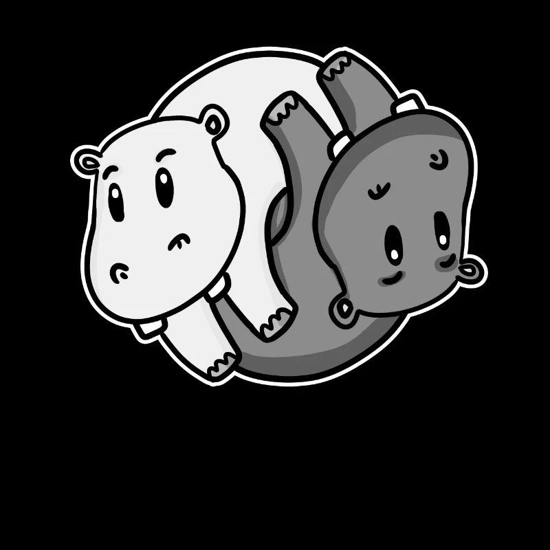 Yin Yang Nilpferd