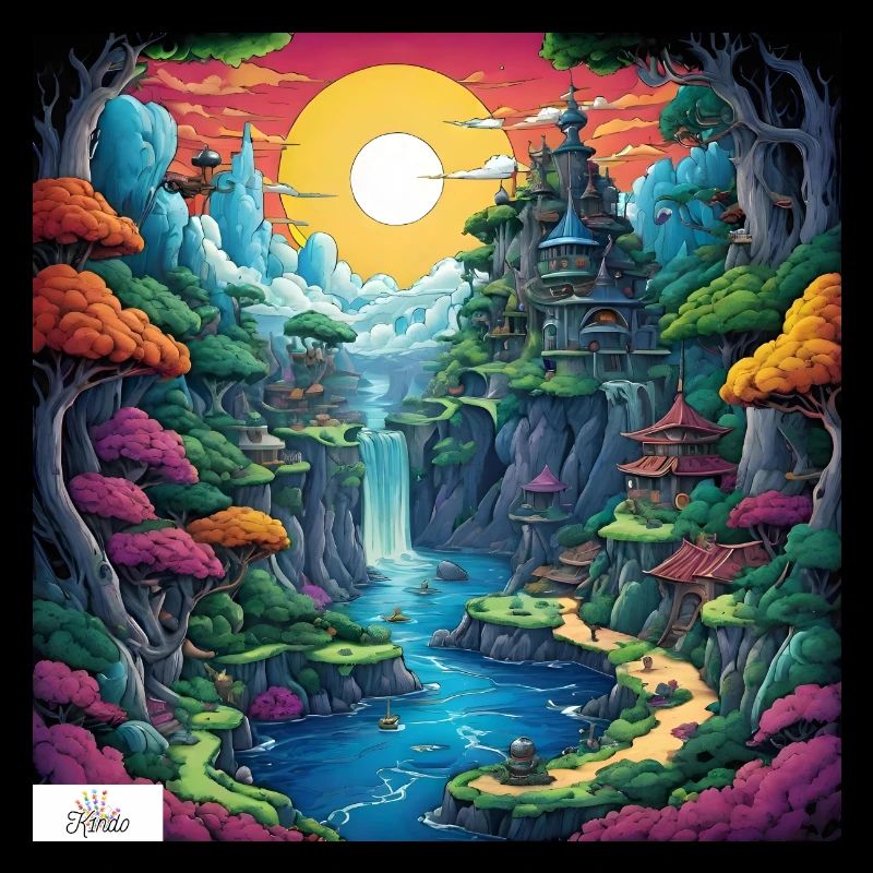 Friedliches Comic-Refugium