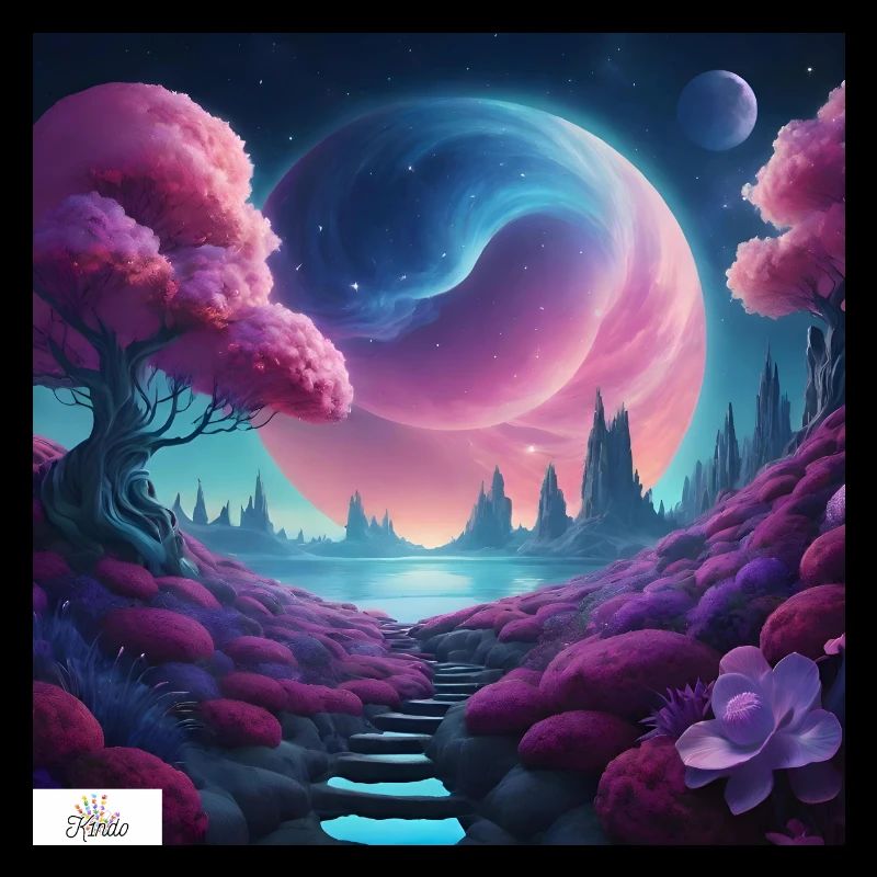 Epic celestial dreamscape
