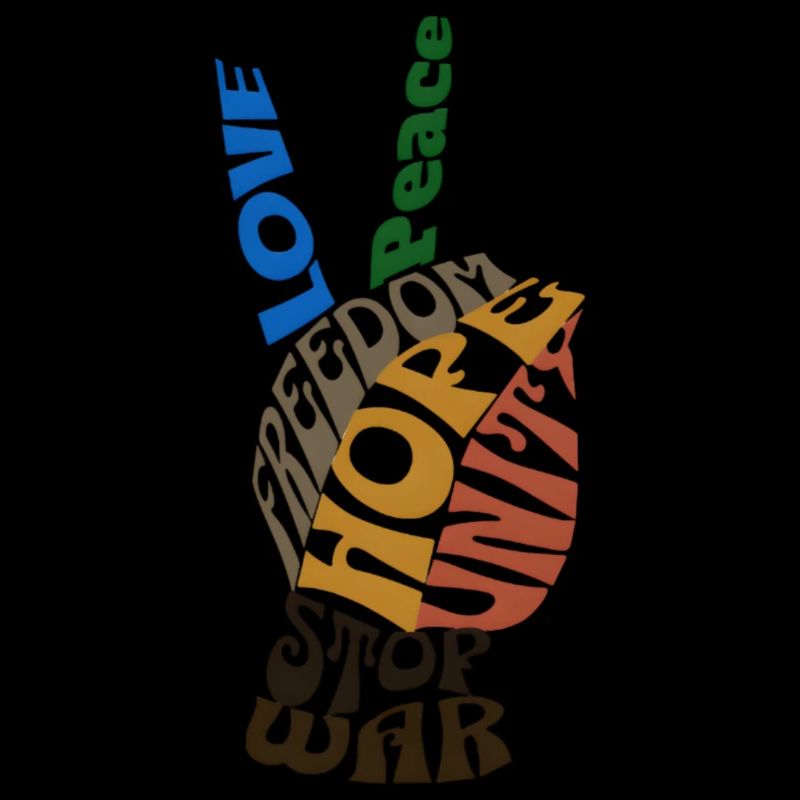 Message vibrant Liberté Design