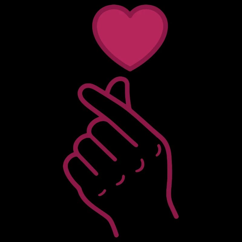 Doigts Coréens Amour Kpop Musique coréenne Corée