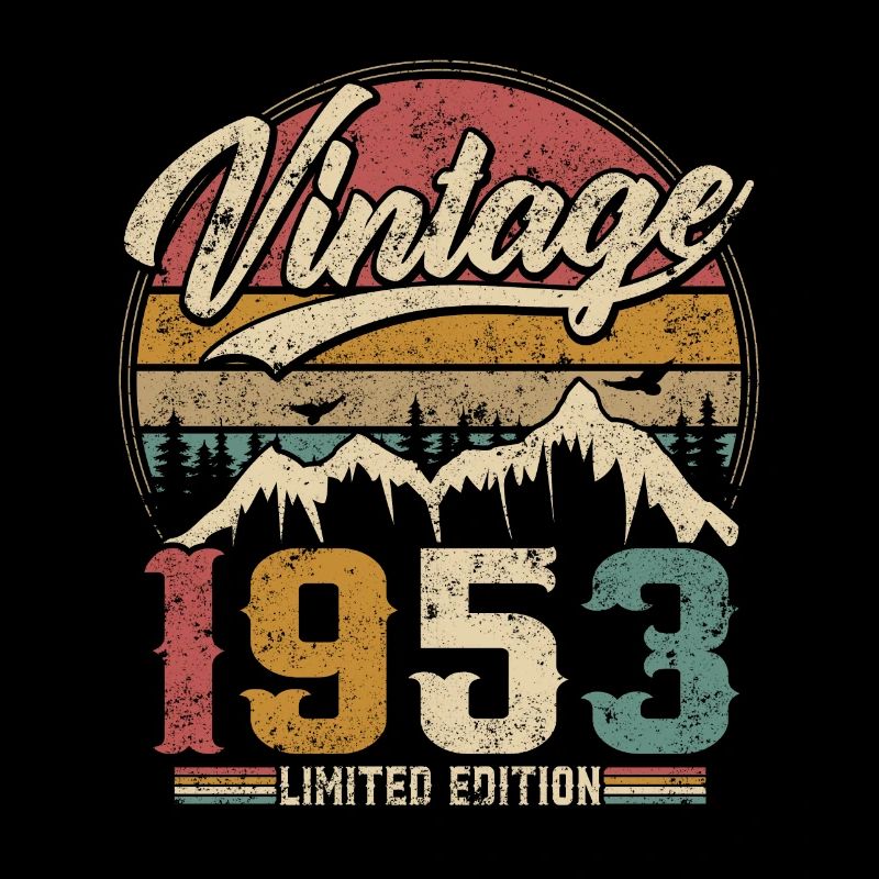 Vintage 1953 Limited Edition Geburtstagsgeschenk