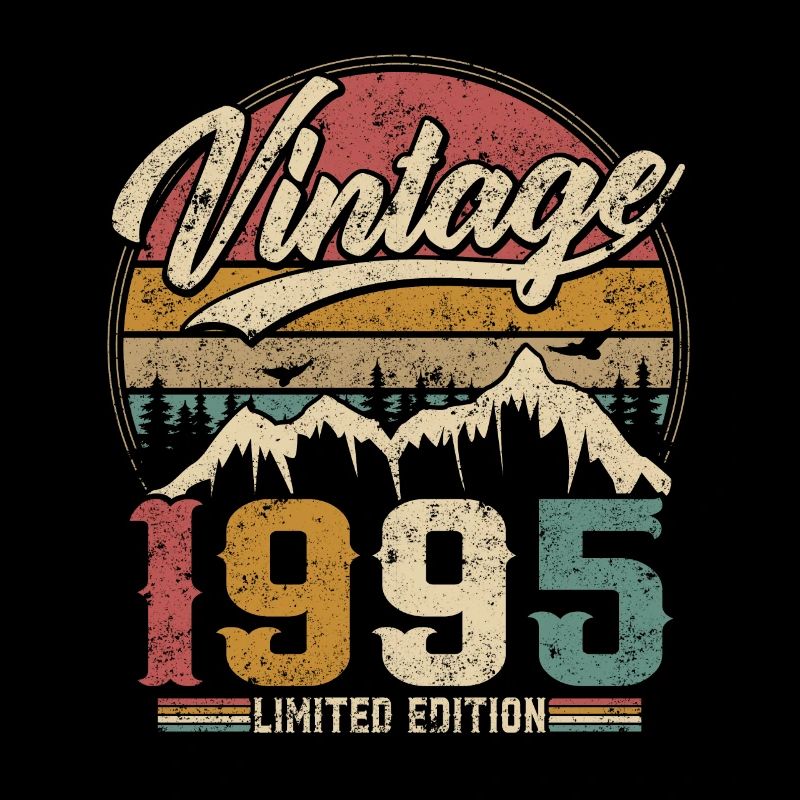 Vintage 1995 Limited Edition Geburtstagsgeschenk