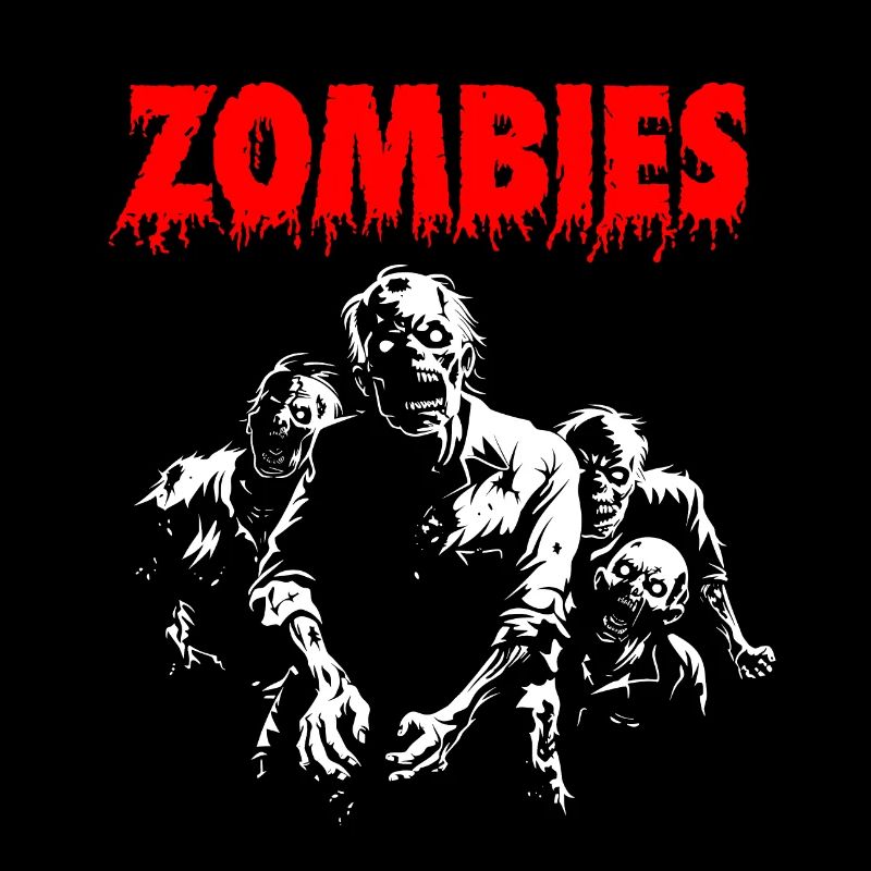 ZOMBIES - Retro Comic - Horror Halloween Gift