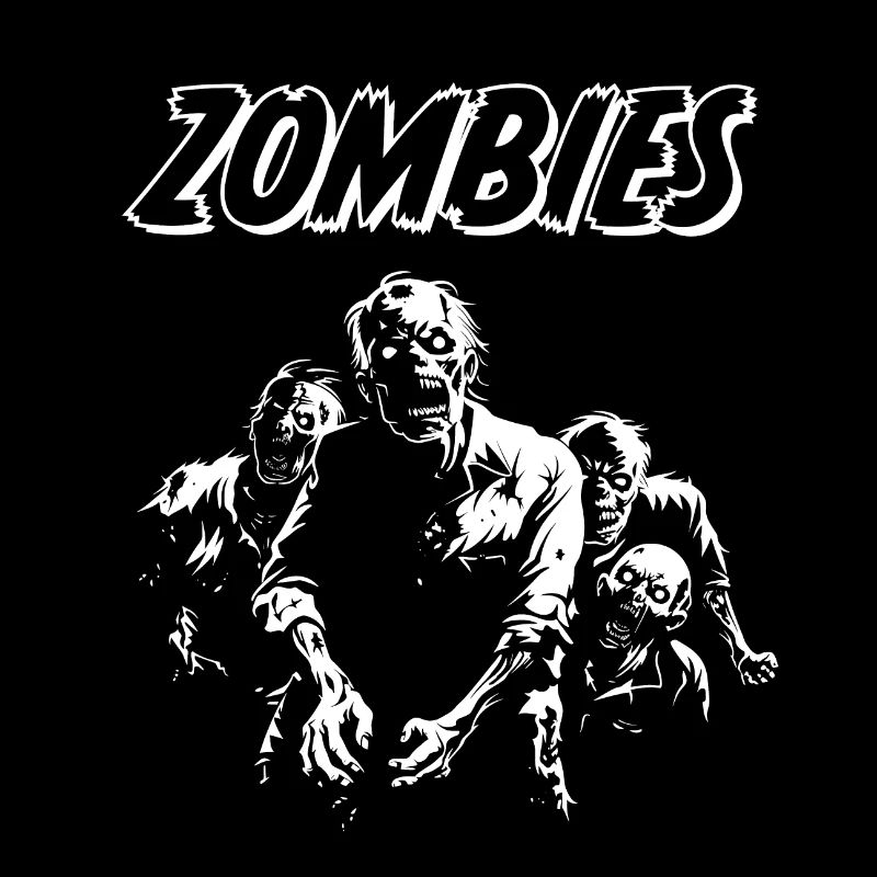 ZOMBIES - Retro Comic - Horror Halloween Gift