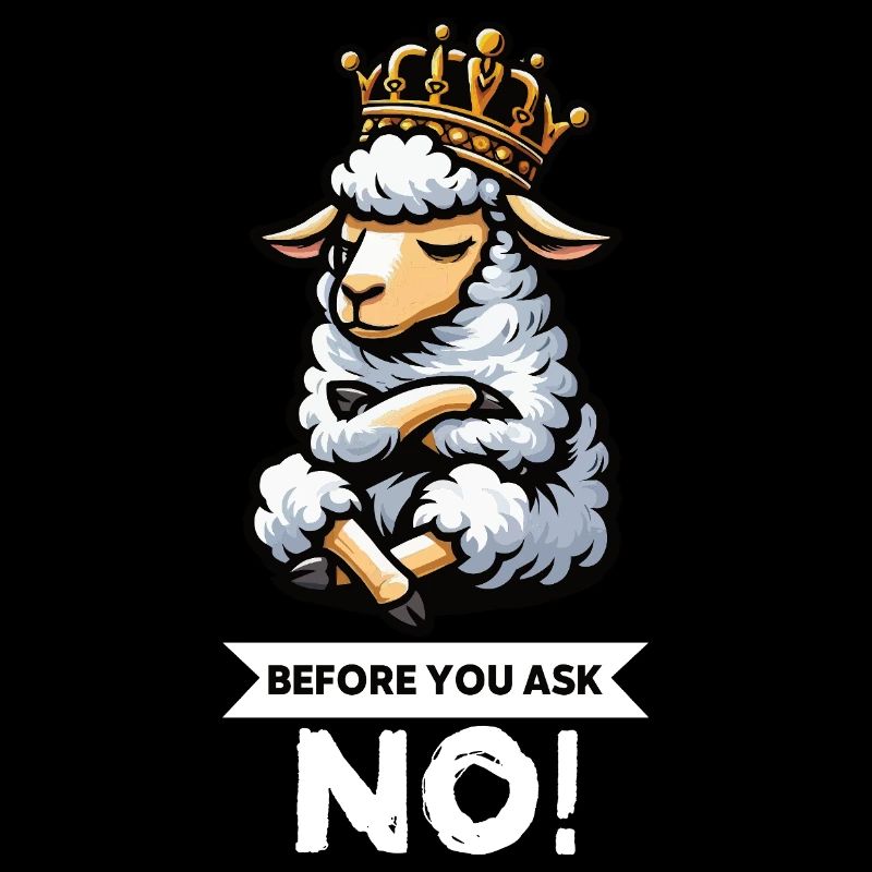 Before You Ask Schaf Schafe Schäfer Schafhalter 