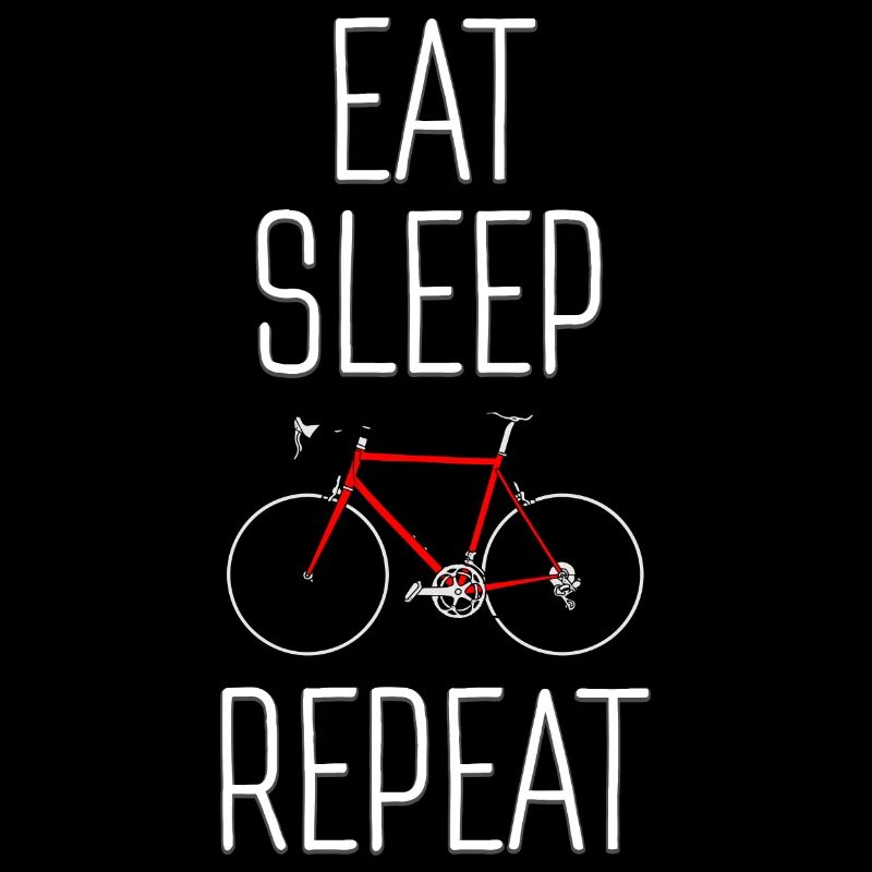 Manger Dormir Rouler Répéter le vélo